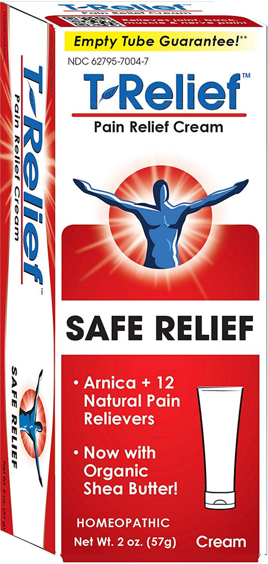 T-Relief Plant-Powered Pain Relief Cream