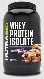 100% Whey Isolate Protein - Blueberry Muffin