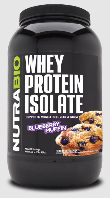 100% Whey Isolate Protein - Blueberry Muffin