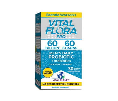 Men's Daily Probiotic + Prebiotics 60billion
