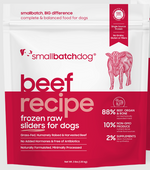 Frozen Beef Sliders (dog)