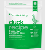 Frozen Duck Patties (dog)