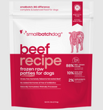 Frozen Beef Patties (dog)