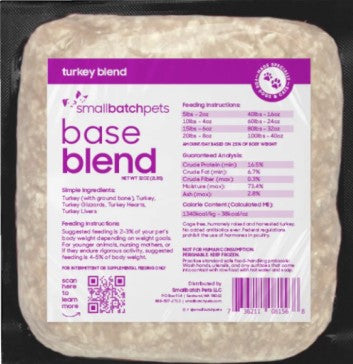 Frozen Turkey Blend (dog & cat)