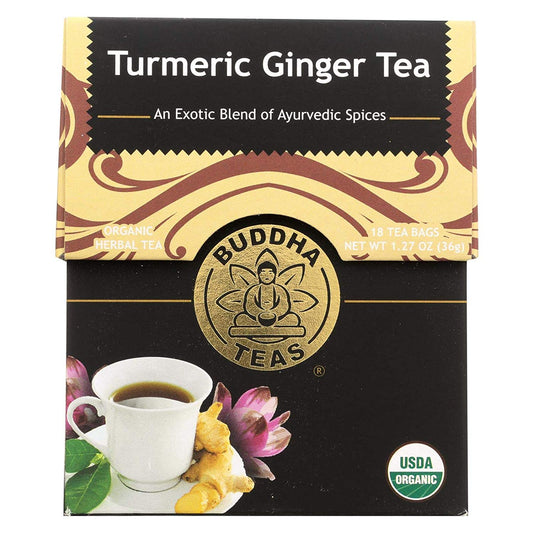 Organic Turmeric Ginger Tea