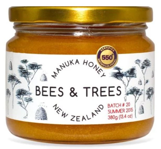 B&T 550+ mg Manuka Honey