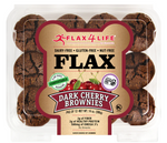 Flax Mini Muffin Dark Cherry Brownie