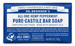 All-One Hemp Pure Castile Bar Soap - Peppermint