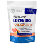 Silver Lozenges With Vitamin C - Orange Splash
