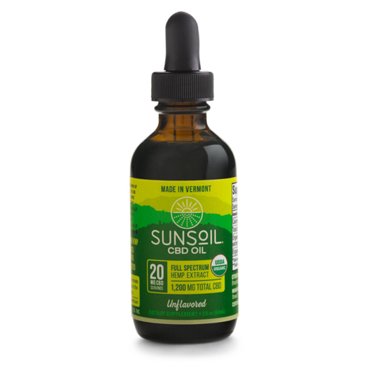 Full Spectrum Hemp Extract 1200mg CBD- Unflavored