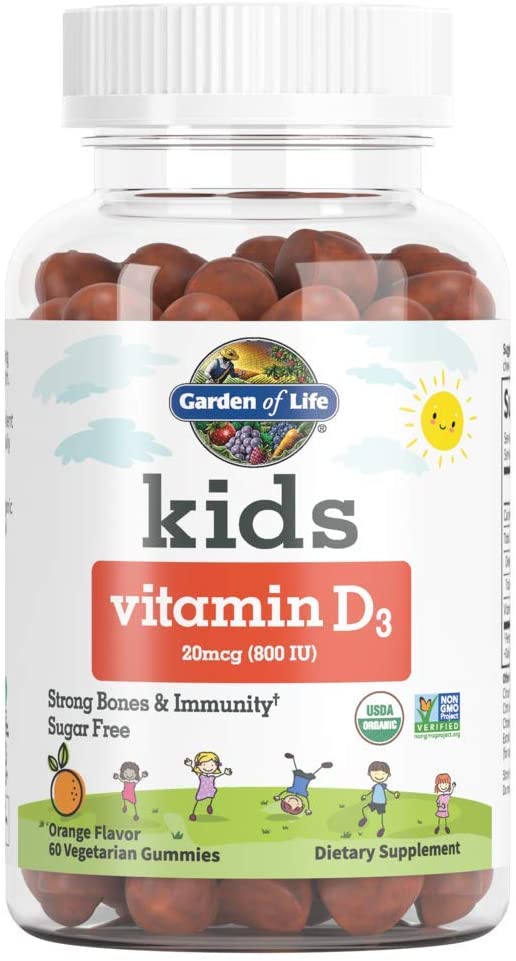 Kids Vitamin D3 800IU - Orange