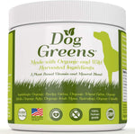 Dog Greens made with Organic and Wild Harvested Ingredients