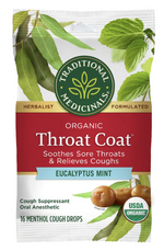 Organic Throat Coat - Eucalyptus Mint