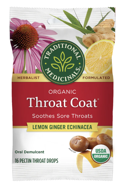 Organic Throat Coat - Lemon Ginger Echinacea