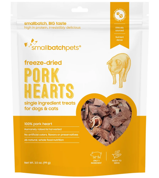 Freeze Dried Pork Hearts