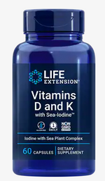 Vitamins D and K with Sea-Iodine