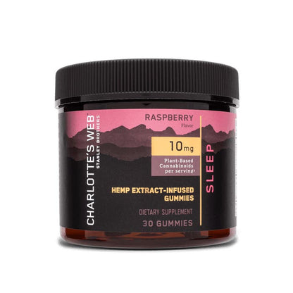 Plant-Based CBD 10mg Sleep - Raspberry