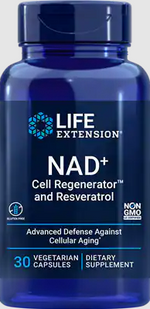 NAD+ Cell Regenerator Nicotinamide Riboside and Resveratrol