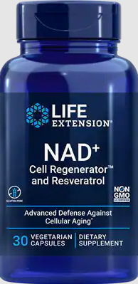 NAD+ Cell Regenerator Nicotinamide Riboside and Resveratrol