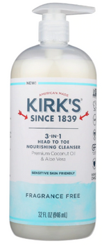 3-in-1 Head to Toe Cleanser - Fragrance Free