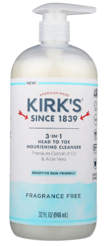 3-in-1 Head to Toe Cleanser - Fragrance Free