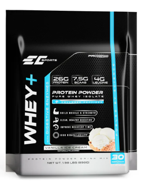 Pure Whey Isolate Protein Powder - Vanilla Ice Cream