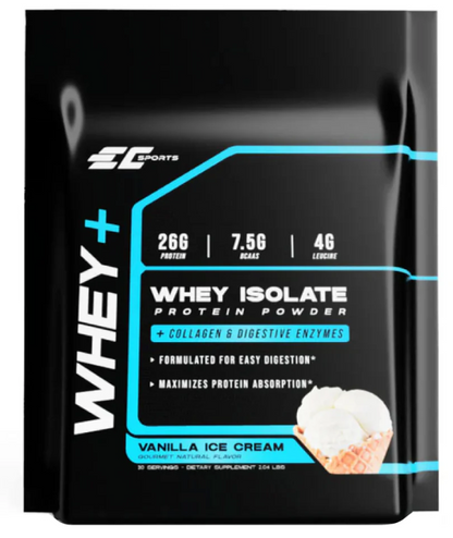 Pure Whey Isolate Protein Powder - Vanilla Ice Cream