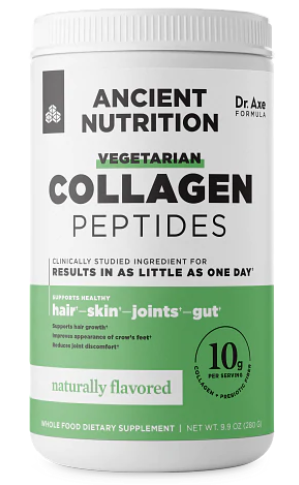 Vegetarian Collagen Peptides Powder - Naturally Flavored