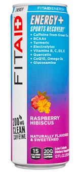 FitAid Energy Drink - Raspberry Hibiscus