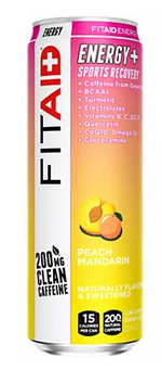 Fitaid Energy Energy + Sports Recovery - Peach Mandarin
