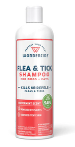 Flea & Tick Shampoo for Dogs + Cats - Peppermint