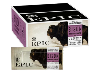 Bison Bacon + Cranberry Bar