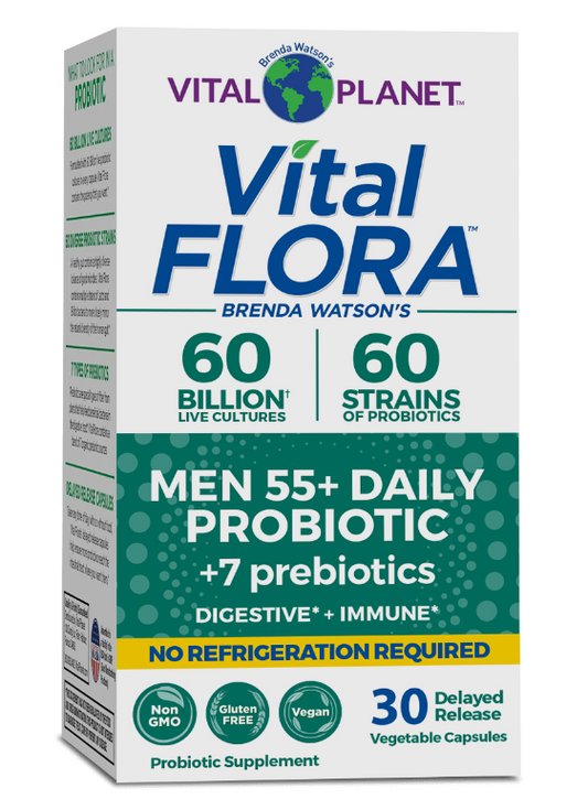 Men's 55+ Daily Probiotic - 60 Billion Shelf Stable