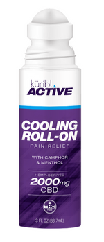 Cooling Pain Relief CBD Roll-On - 2000mg