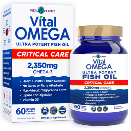 Vital Omega Gold Fish Oil - Critical Care