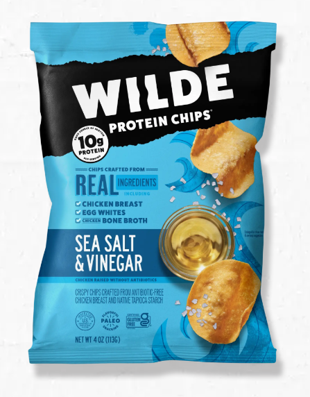 Chicken Protein Chips - Salt & Vinegar