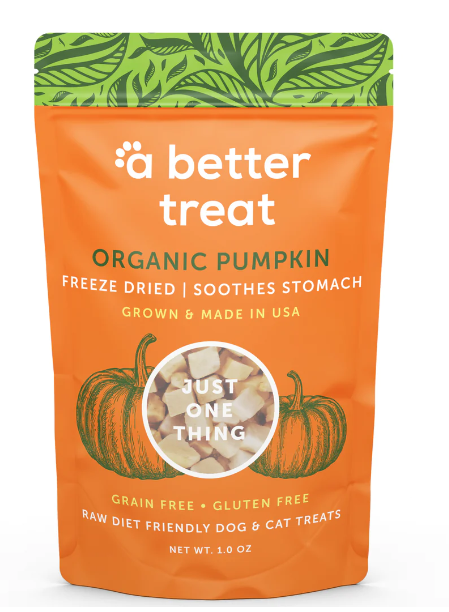 Organic Freeze Dried Pumpkin Pet Treats