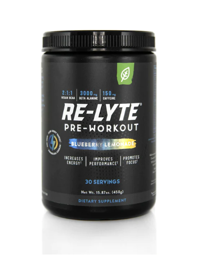 Re-Lyte Pre-Workout - Blueberry Lemonade