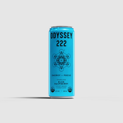 222 Mushroom Energy Elixir - Blue Raspberry