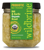Organic Dill & Garlic Sauerkraut