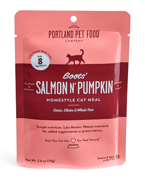 Boots' Salmon N' Pumpkin Cat Meal Pouch