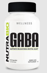 Nutrabio GABA 90 Vegetable Capsules