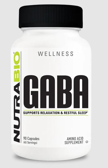 Nutrabio GABA 90 Vegetable Capsules