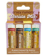Natural Lip Balm - Barista Mix 4 pack