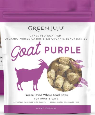 Green JuJu Purple Goat Dog & Cat Treats