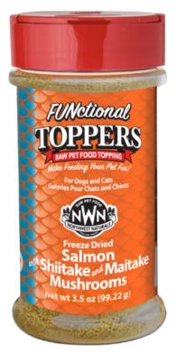 Salmon and Maitake Mushroom Food Topper
