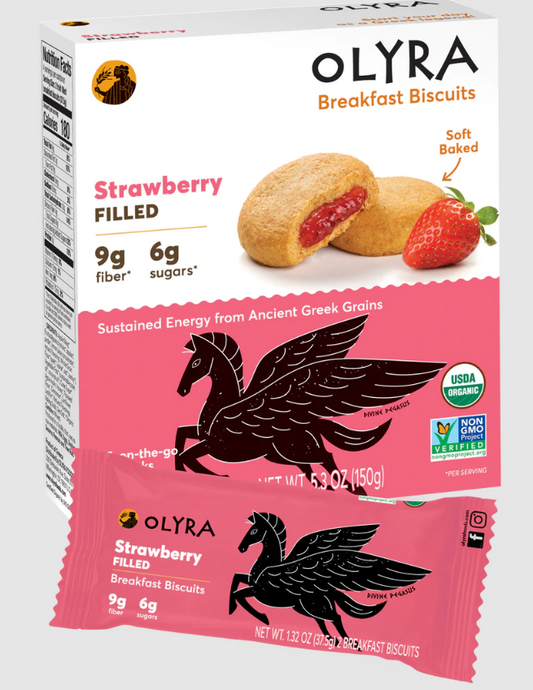 Breakfast Biscuit - Strawberry Filled