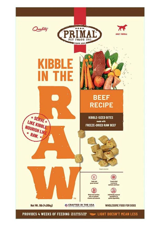 Kibble In The Raw - Beef Recipe