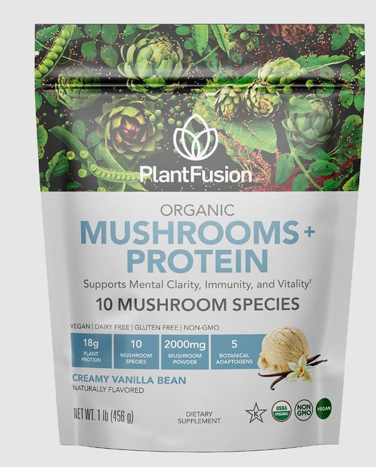 Mushrooms + Protein Vanilla Flavor
