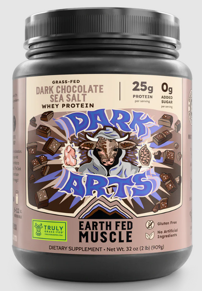 Dark Chocolate Sea Salt Whey Protein Powder